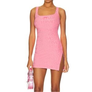 Versace pink dress